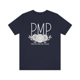 Unisex Protecting My Peace Flower TEE